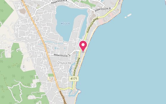 Kartenausschnitt: Lage von Synergy Samui