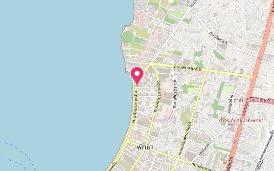 Kartenausschnitt: Lage von Hotel Holiday Inn Pattaya
