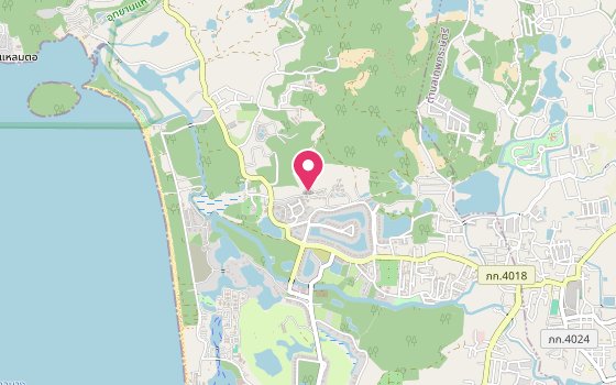 Kartenausschnitt: Lage von The Pavilions Phuket