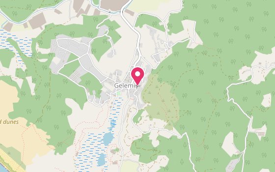 Kartenausschnitt: Lage von Xanthos Boutique Hotel Patara