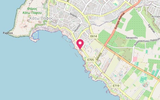 Kartenausschnitt: Lage von Amavi, MadeForTwo Hotels