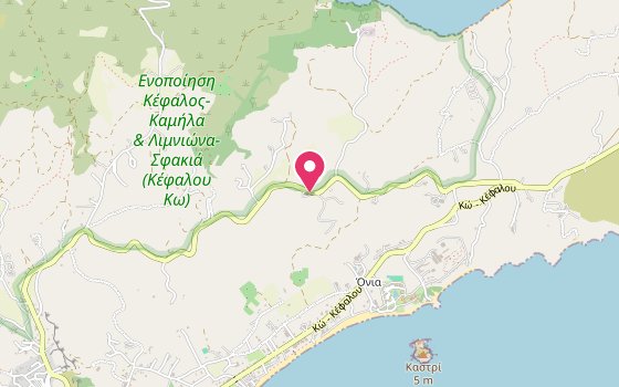 Kartenausschnitt: Lage von White Rock of Kos - Adults only