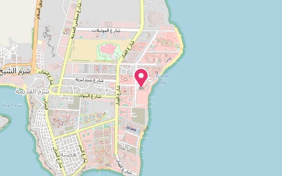 Kartenausschnitt: Lage von Pickalbatros Royal Grand Resort - Sharm El Sheikh