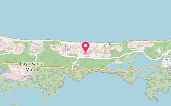 Kartenausschnitt: Lage von Royalton Cayo Santa Maria