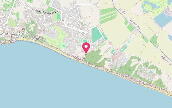 Kartenausschnitt: Lage von Hotel Epic Sana Algarve