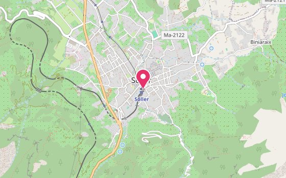 Kartenausschnitt: Lage von Hotel El Guia