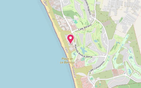 Kartenausschnitt: Lage von Iberostar Selection Andalucía Playa