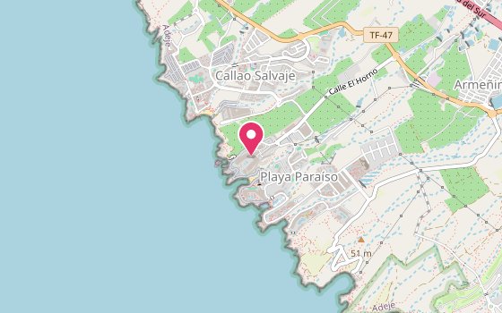 Kartenausschnitt: Lage von Hotel Riu Buenavista