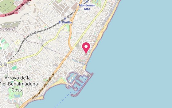 Kartenausschnitt: Lage von Hotel Riu Nautilus - Adults only